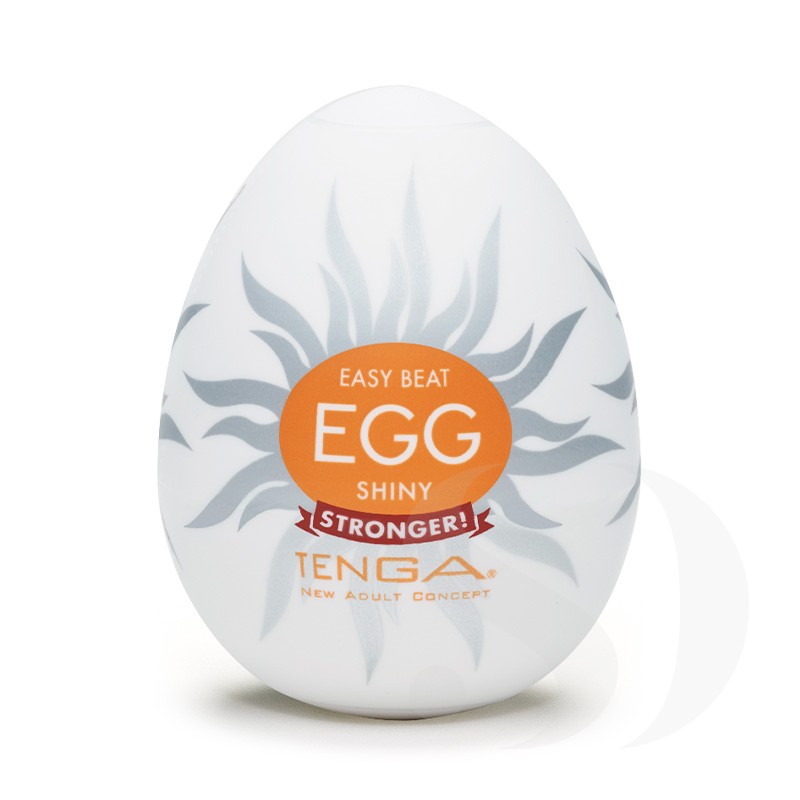 Tenga Egg Hard Boiled masturbator w kształcie jajka Shiny