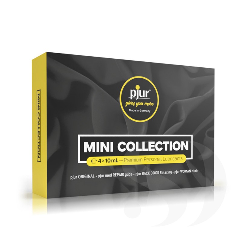 Pjur Mini Collection prezentowy zestaw lubrykantów 4 x 10 ml
