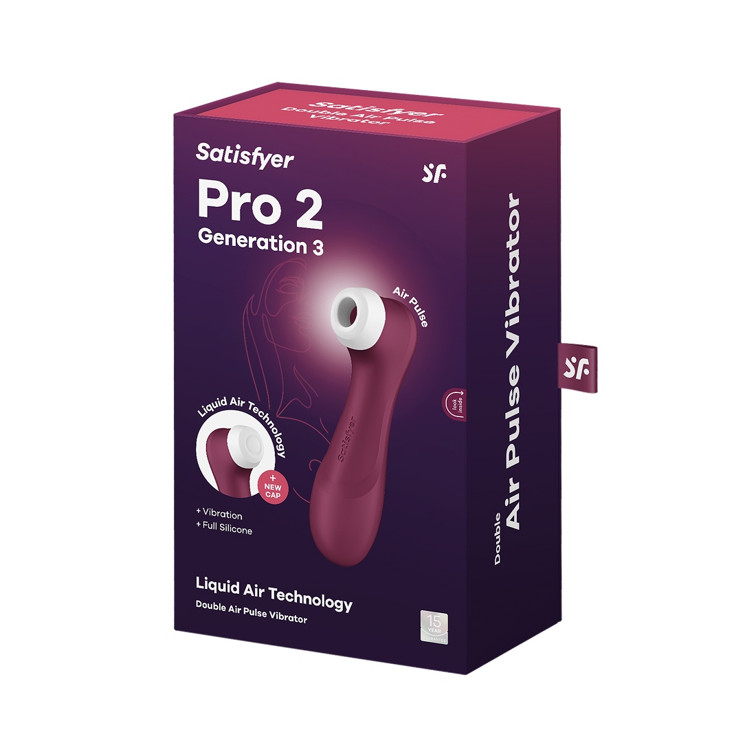 Satisfyer Pro 2 Generation 3 bezdotykowo-wibrujący masażer łechtaczki