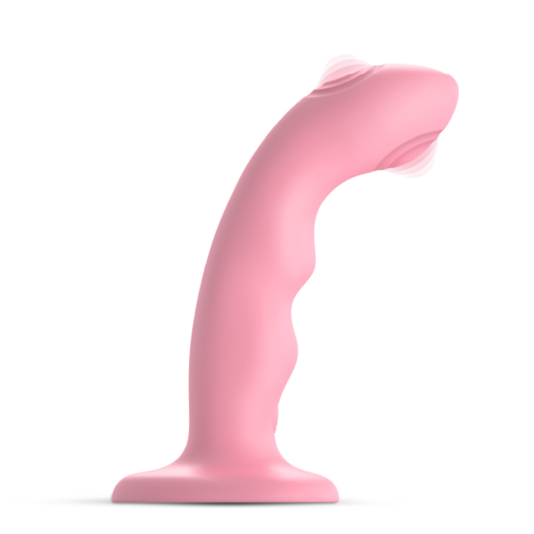 Strap-On-Me Tapping Wave dildo z pulsującą wypustką