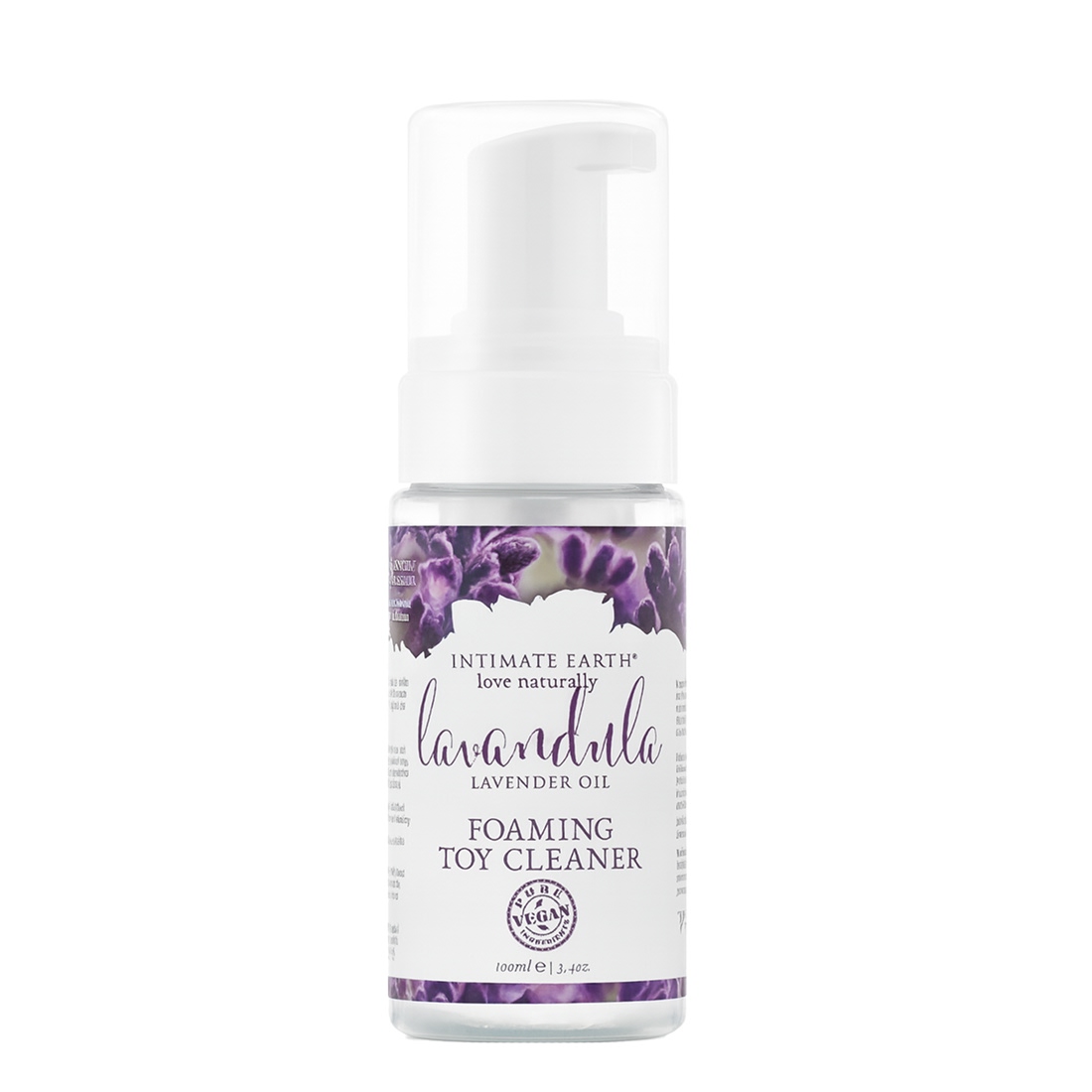 Intimate Earth Lavandula organiczna pianka do czyszczenia zabawek erotycznych