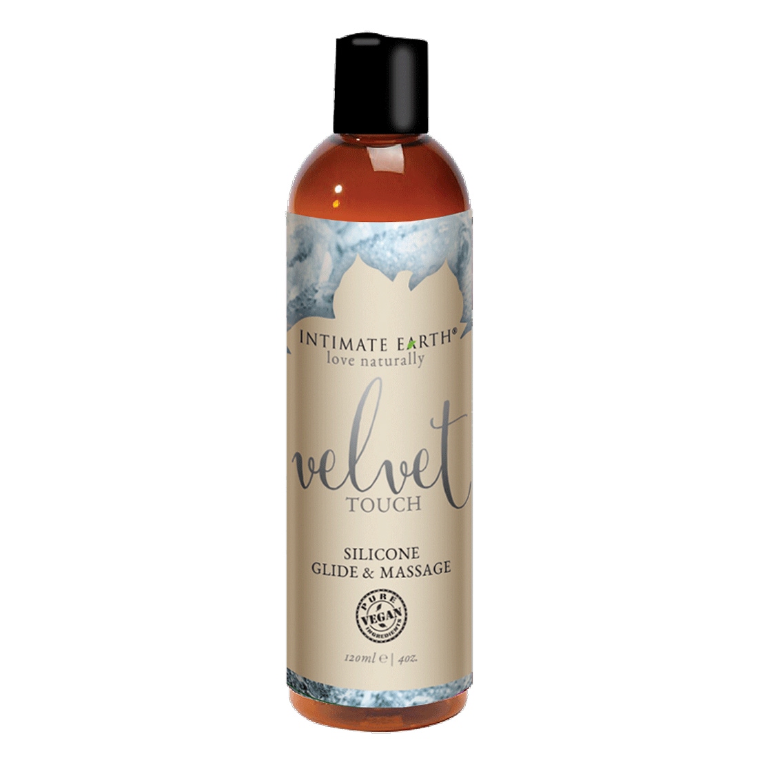 Intimate Earth Velvet Touch lubrykant na bazie silikonu 120 ml - opakowanie produktu