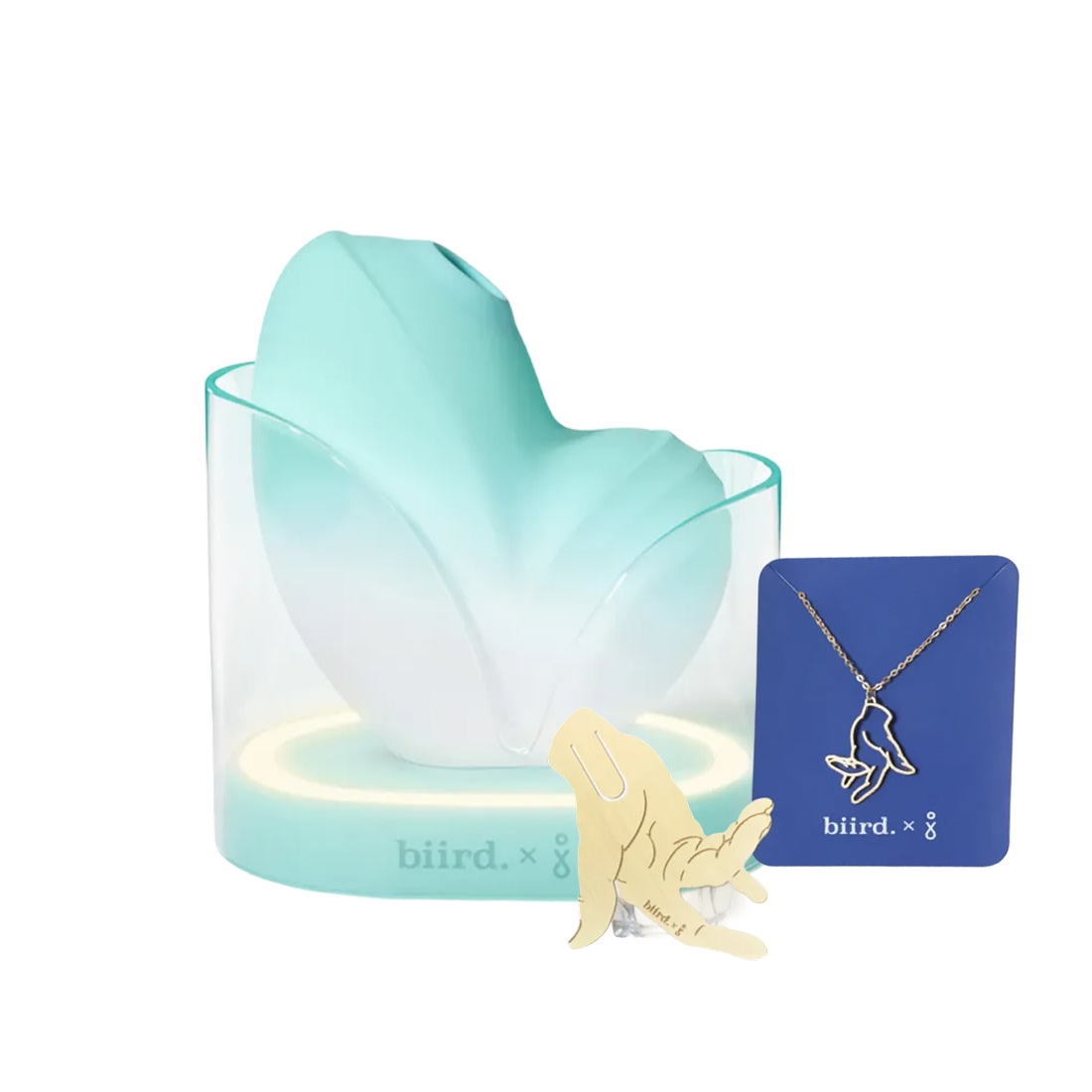 Biird Namii 2 Jouissance Club bezdotykowo-wibrujący masażer łechtaczki 2 w 1