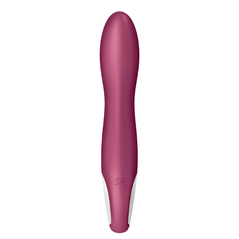 Satisfyer Big Heat ogrzewany wibrator klasyczny sterowany telefonem