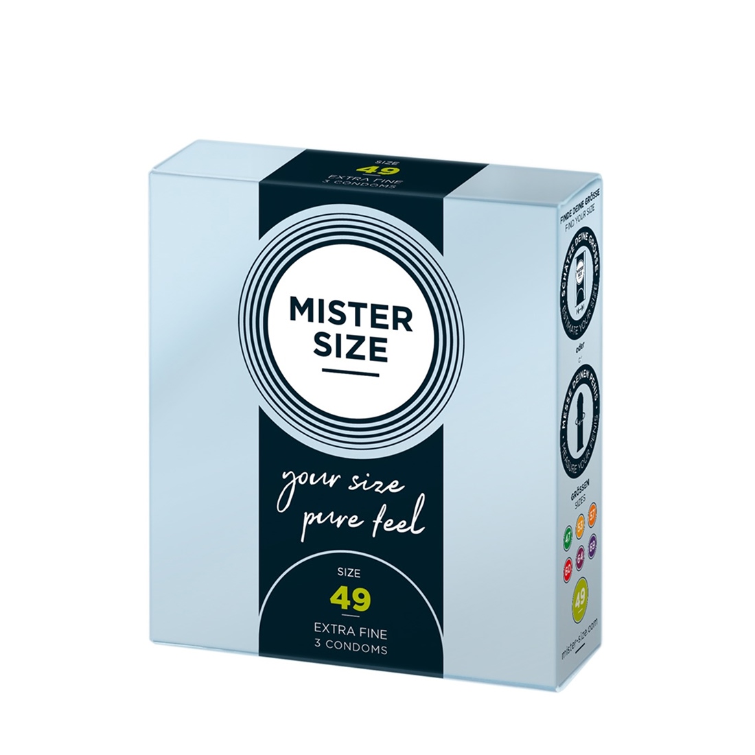 Mister Size 49 prezerwatywy dopasowane do rozmiaru