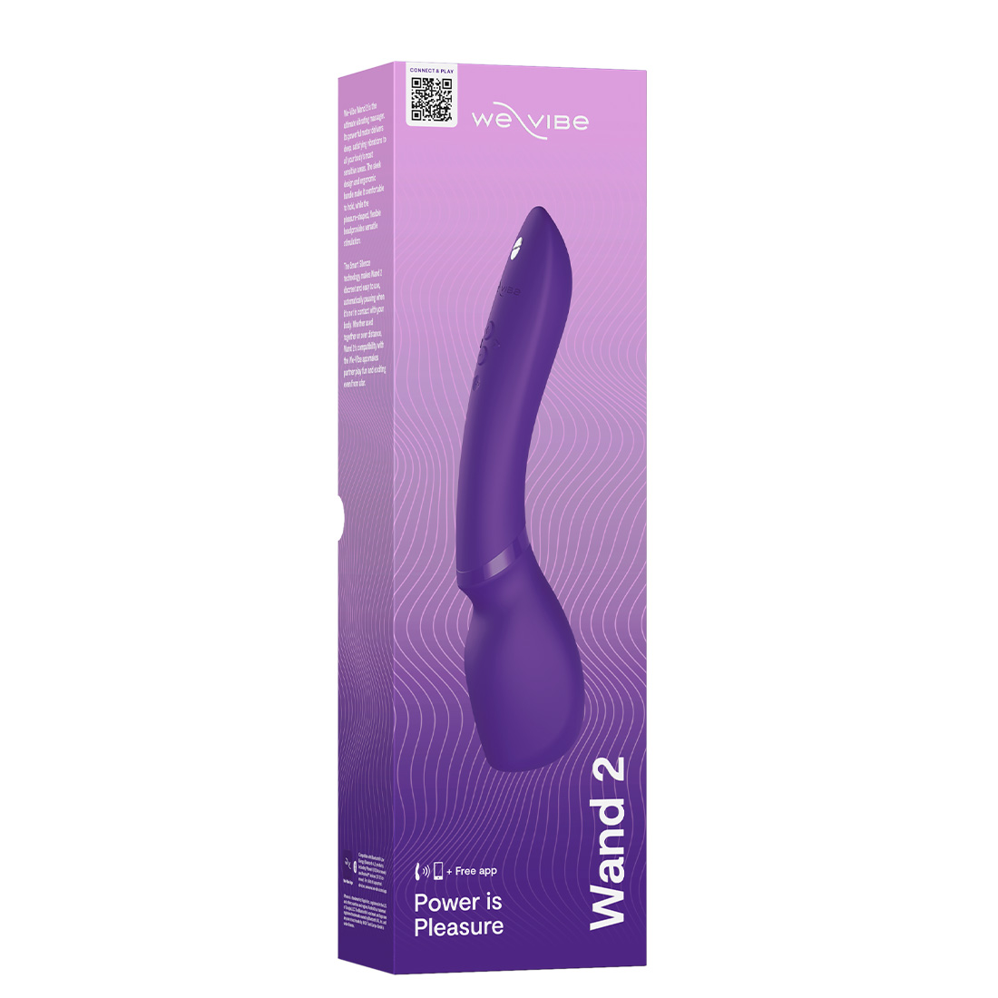 We-Vibe Wand 2 masażer do ciała sterowany aplikacją 