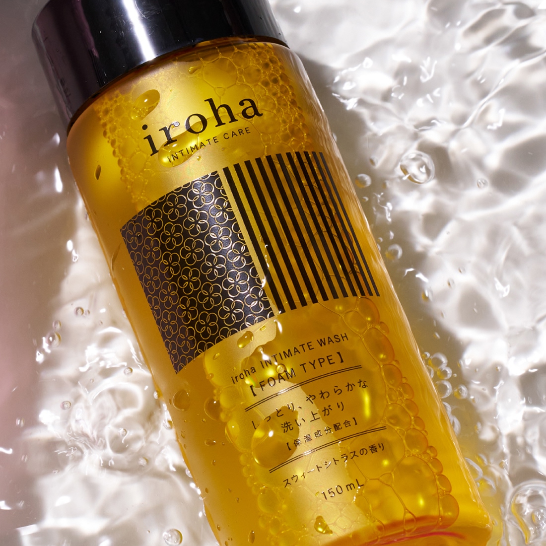 Iroha Intimate Wash pianka do higieny intymnej o zapachu słodkich cytrusów