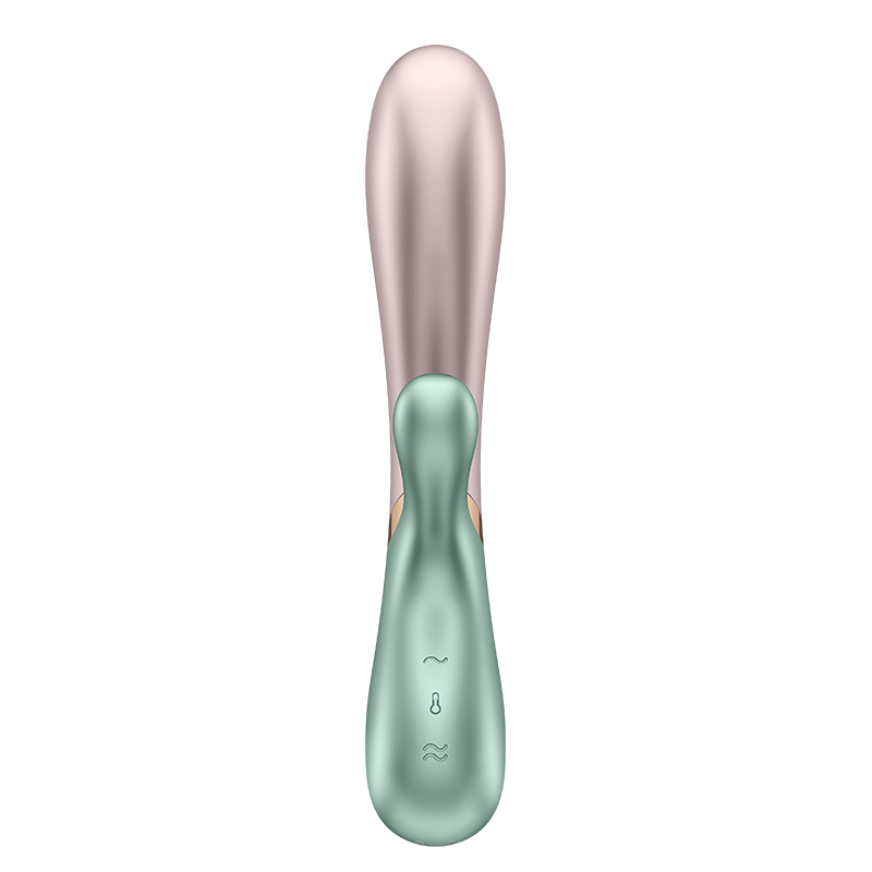 Satisfyer Hot Lover ogrzewany wibrator króliczek sterowany telefonem 