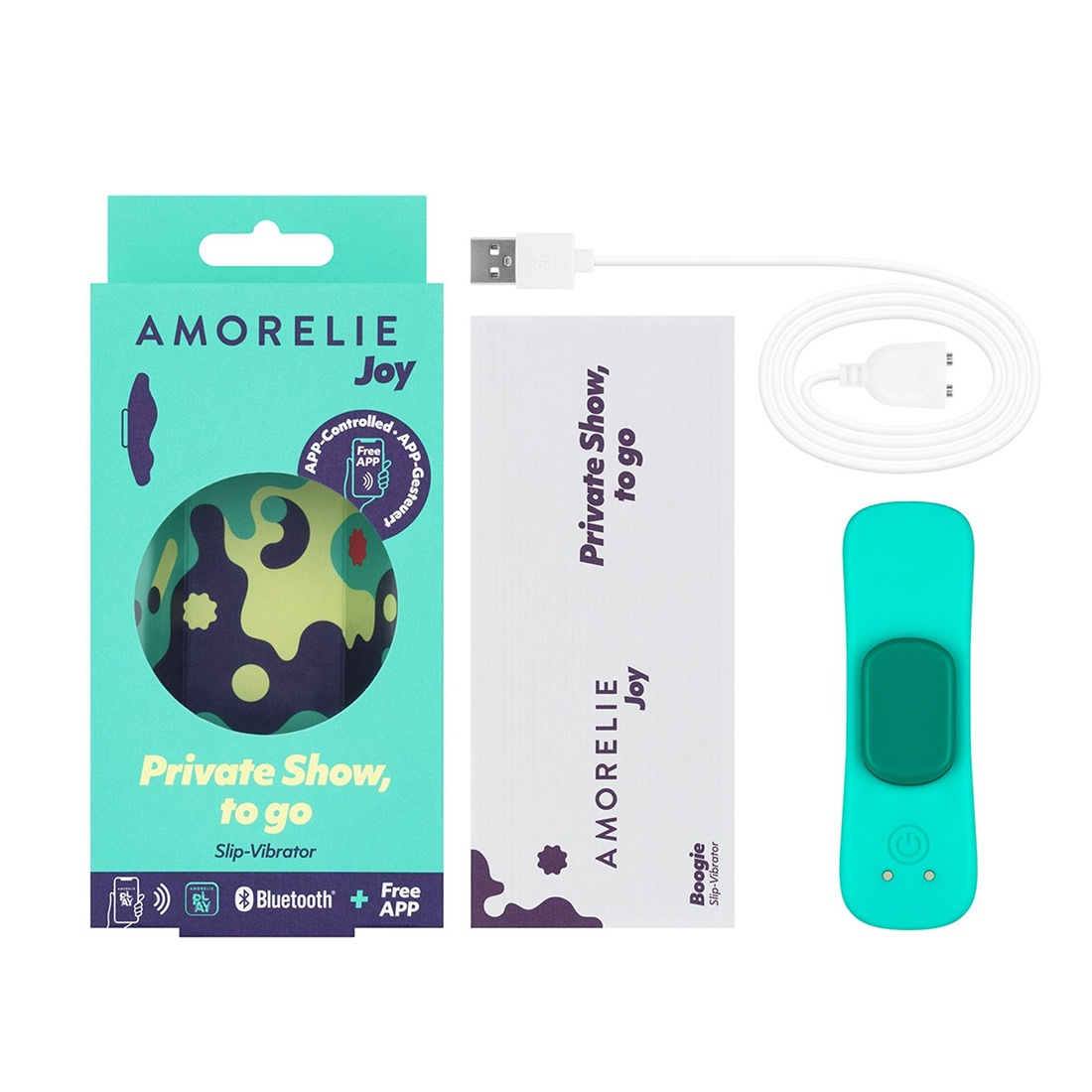 Amorelie Joy Boogie zdalnie sterowany masażer do noszenia pod bielizną
