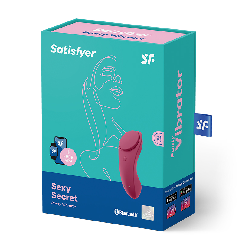 Satisfyer Sexy Secret zdalnie sterowany masażer do noszenia pod bielizną