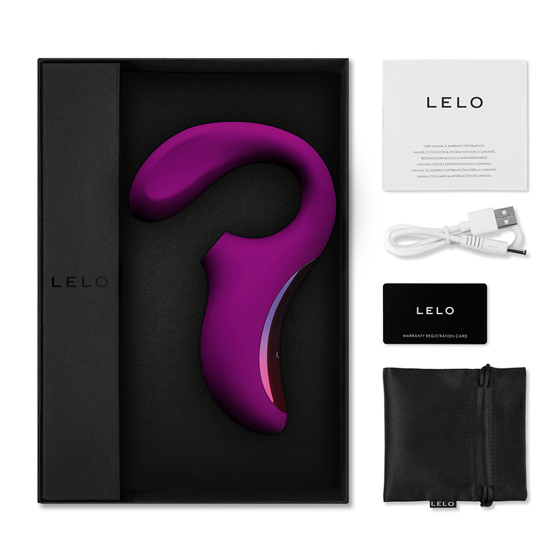 LELO Enigma wibrator króliczek z sonicznym masażerem łechtaczki