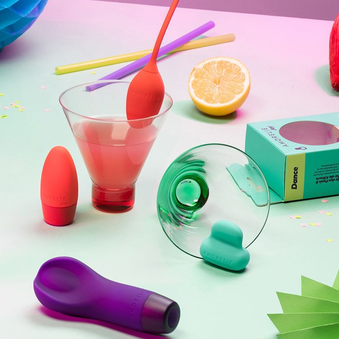 Amorelie Joy Whirl wibrująca kulka sterowana pilotem