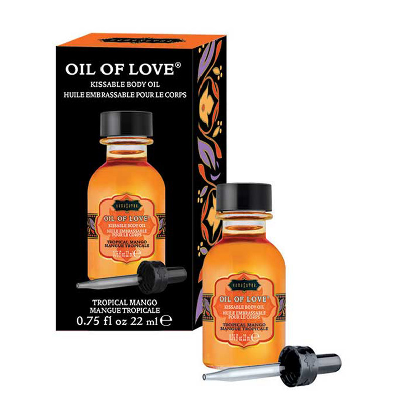 Kama Sutra Oil of Love rozgrzewający olejek do gry wstępnej 