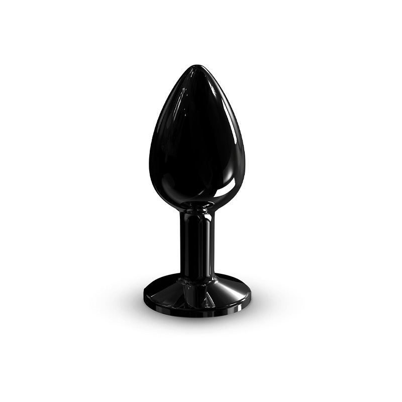 Dorcel Diamond Plug korek analny z czarnym kryształkiem S