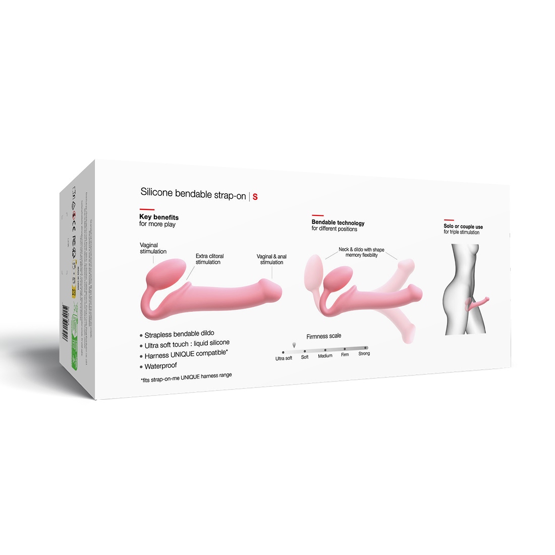 Strap-On-Me Semi-Realistic Bendable S strap-on