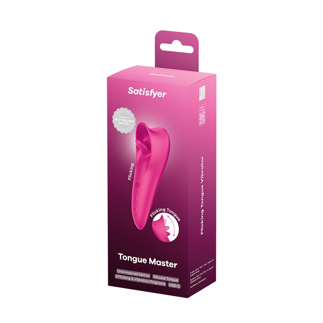 Satisfyer Tongue Master oralny masażer łechtaczki z języczkiem