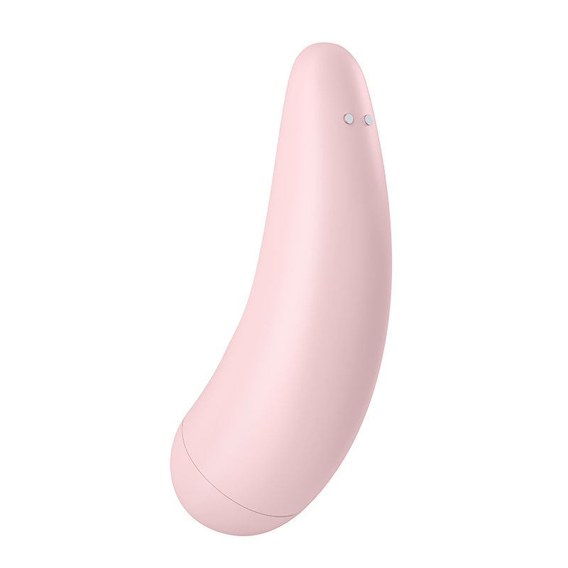 Satisfyer Curvy 2+ bezdotykowo-wibrujący masażer łechtaczki sterowany telefonem