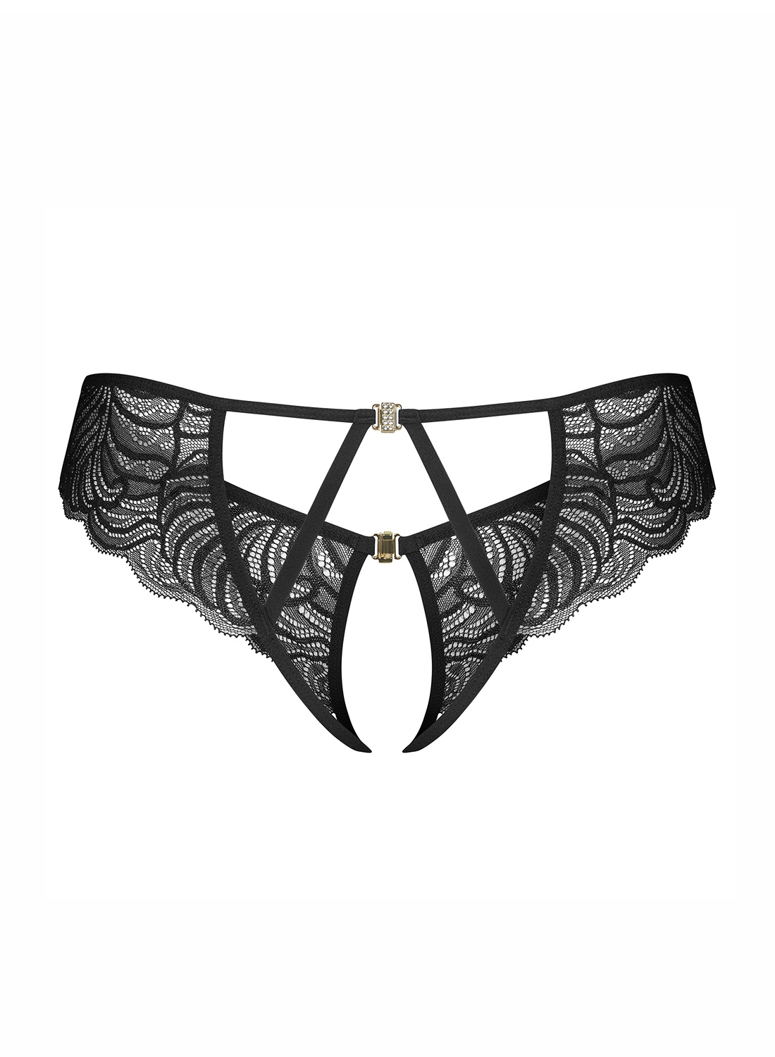 Obsessive Divienne stringi z otwartym krokiem