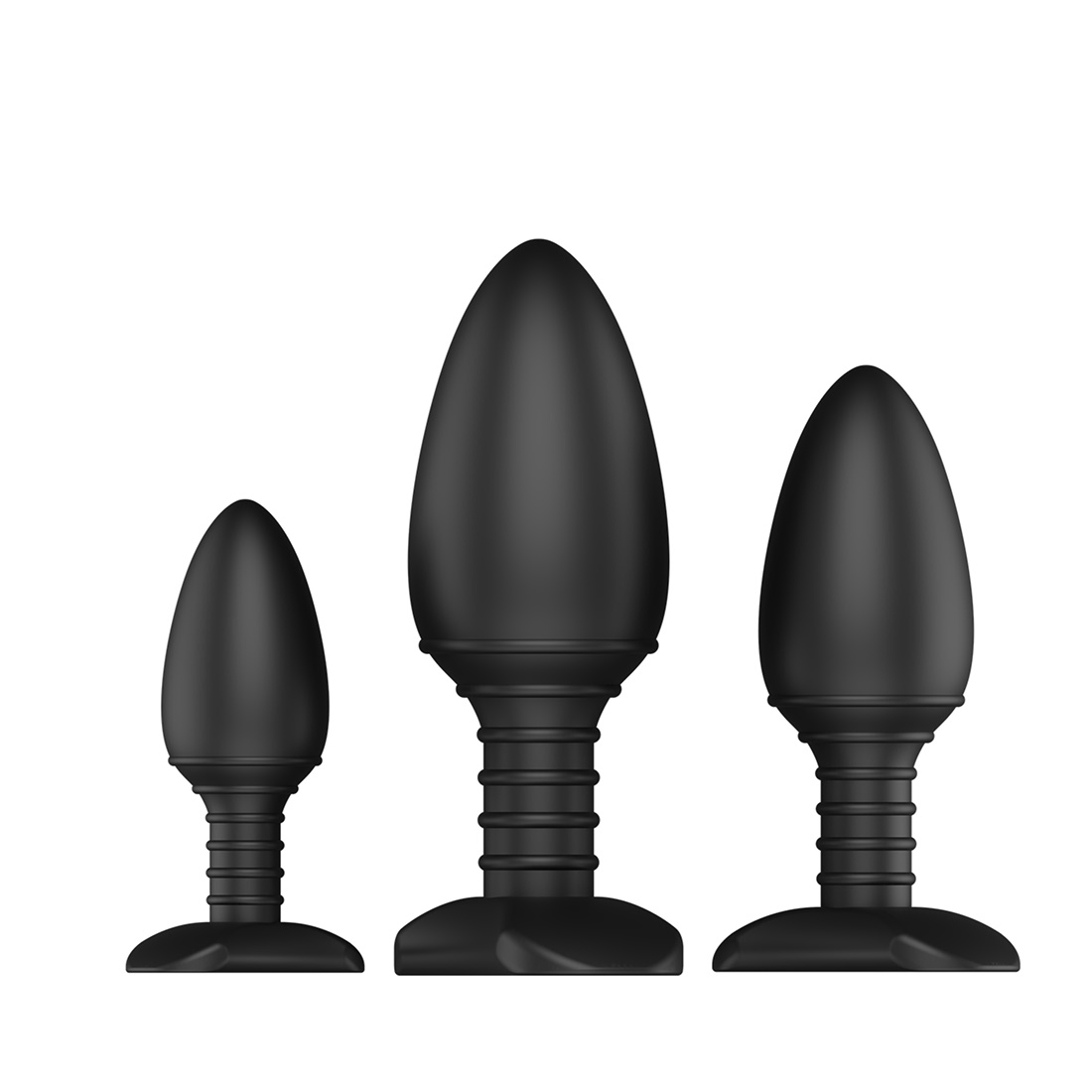 Nexus Butt Plug Trio zestaw korków analnych