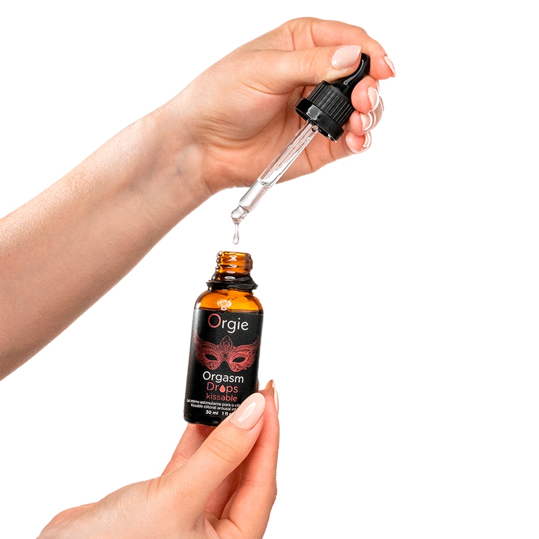 Orgie Orgasm Drops Kissable smakowe kropelki stymulujące łechtaczkę