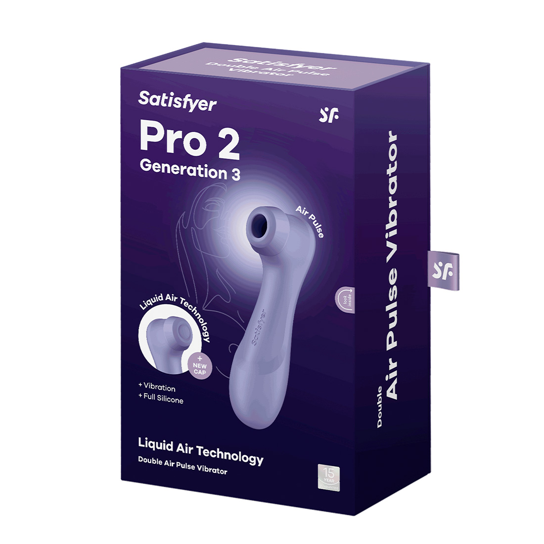 Satisfyer Pro 2 Generation 3 bezdotykowo-wibrujący masażer łechtaczki