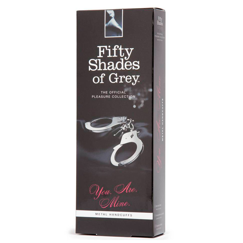Fifty Shades of Grey You. Are. Mine. metalowe kajdanki