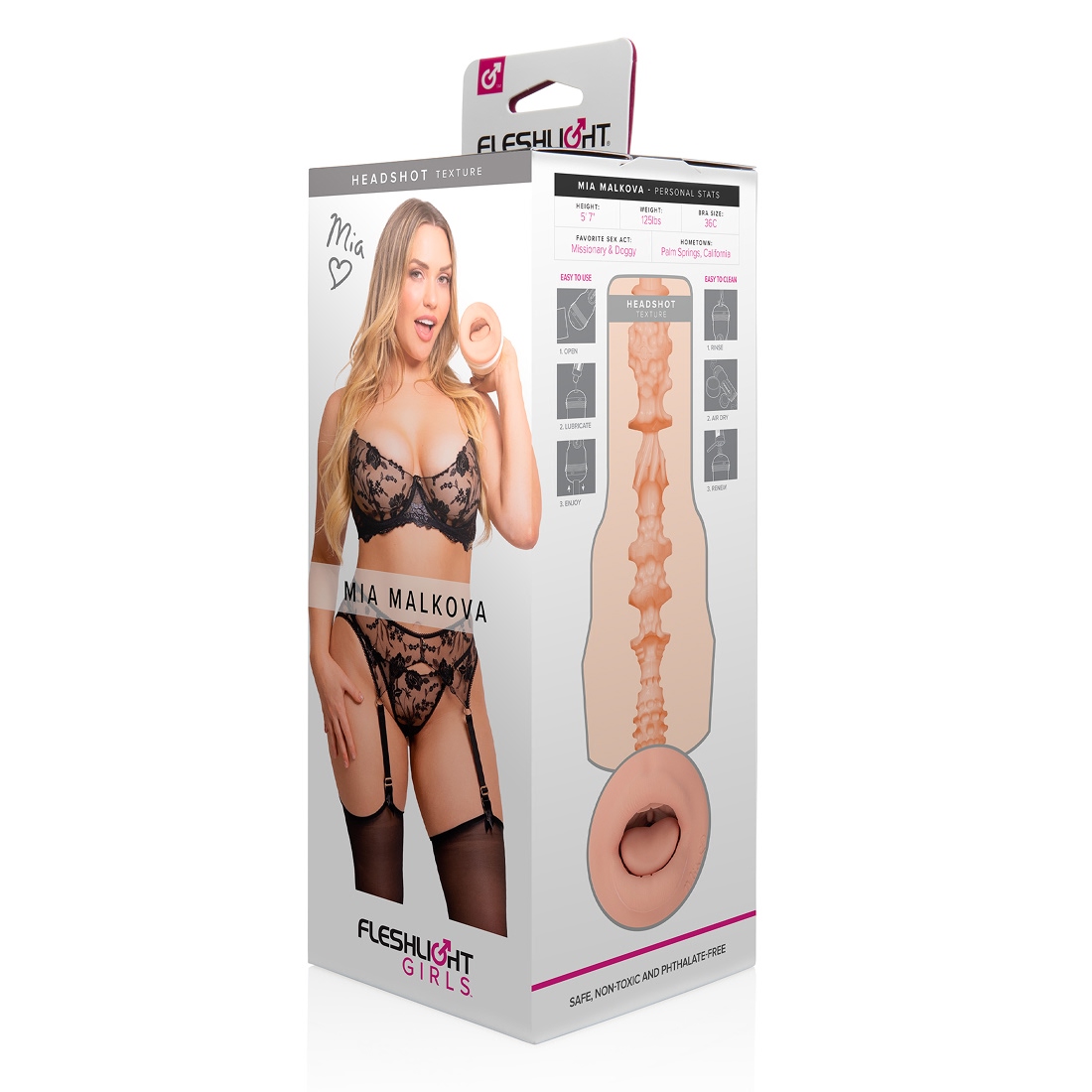 Fleshlight Girls Mia Malkova Headshot masturbator