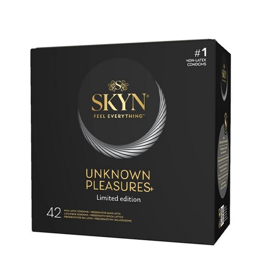 SKYN Unknown Pleasures Plus zestaw 5 rodzajów nielateksowych prezerwatyw