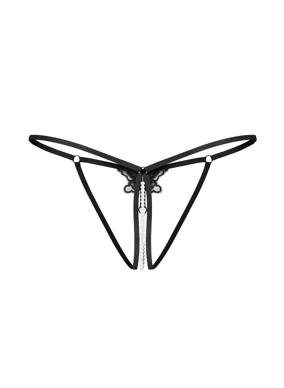 Obsessive Selisme stringi z otwartym krokiem