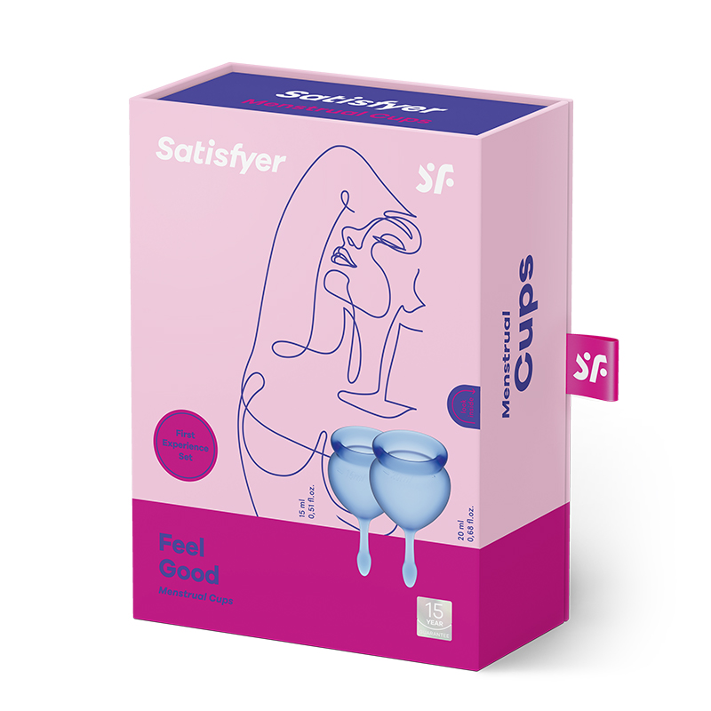 Satisfyer Feel Good zestaw kubeczków menstruacyjnych