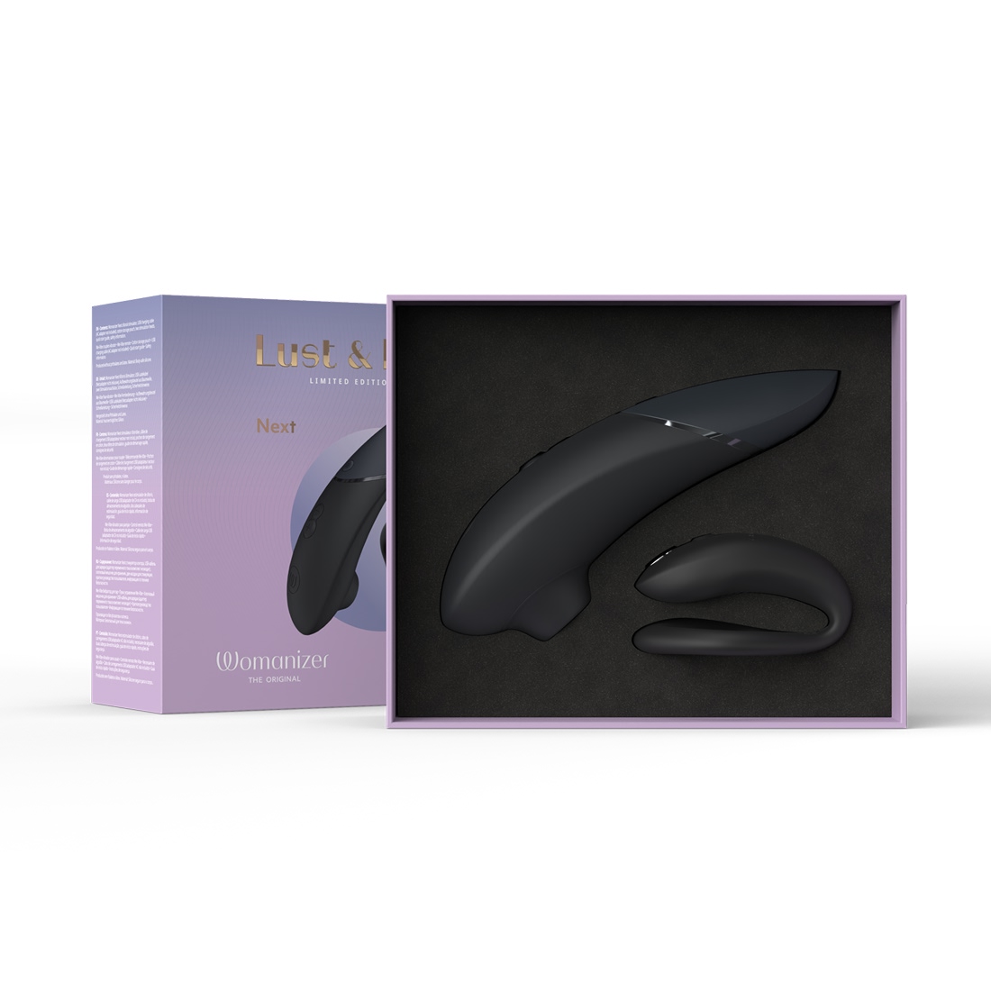 Womanizer Lust & Luxury prezentowy zestaw gadżetów erotycznych dla par