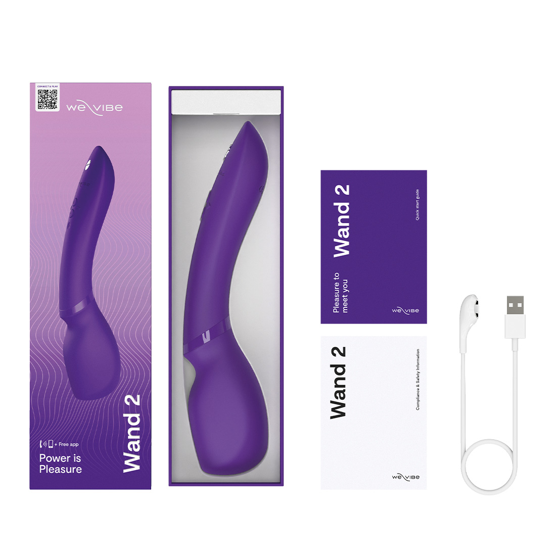 We-Vibe Wand 2 masażer do ciała sterowany aplikacją 