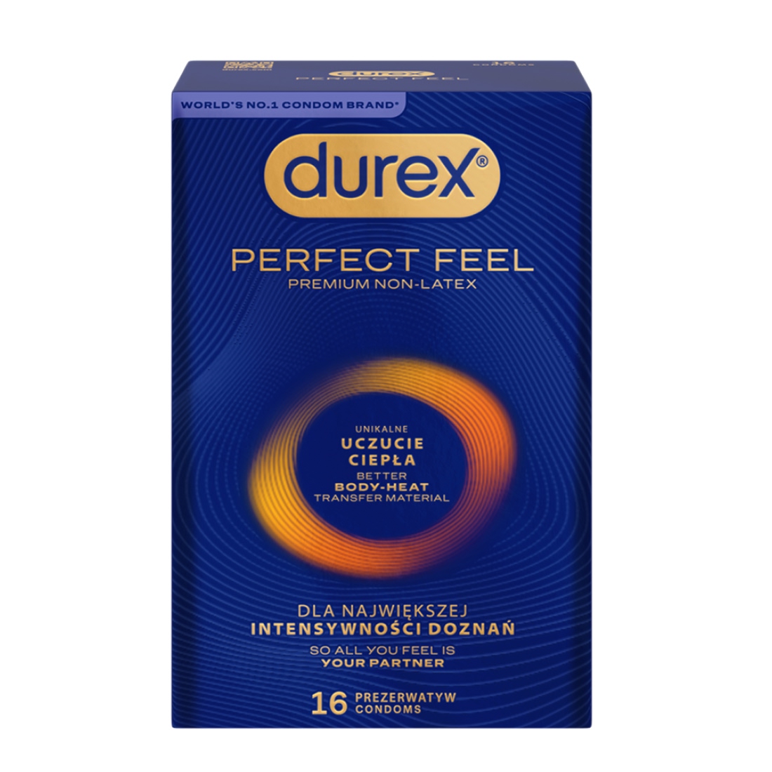 Durex Perfect Feel ultracienkie prezerwatywy nielateksowe