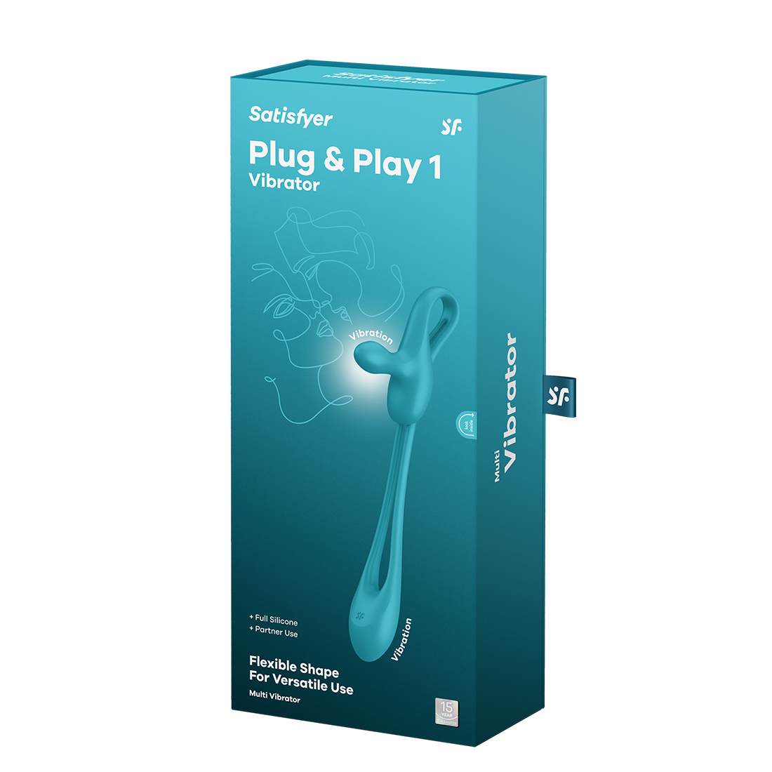 Satisfyer Plug & Play wielofunkcyjny masażer dla par 