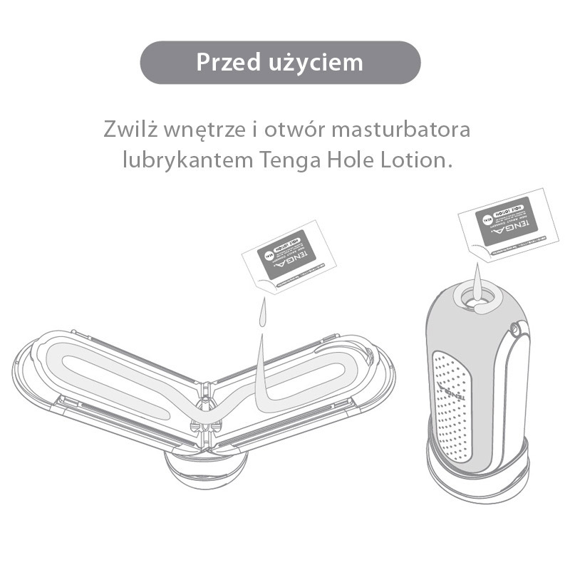 Tenga Flip Zero Set masturbator z rozgrzewaczem