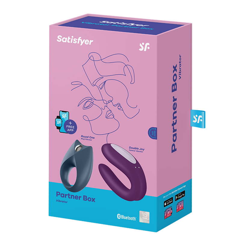 Satisfyer Partner Box 2 prezentowy zestaw zdalnie sterowanych gadżetów erotycznych dla par