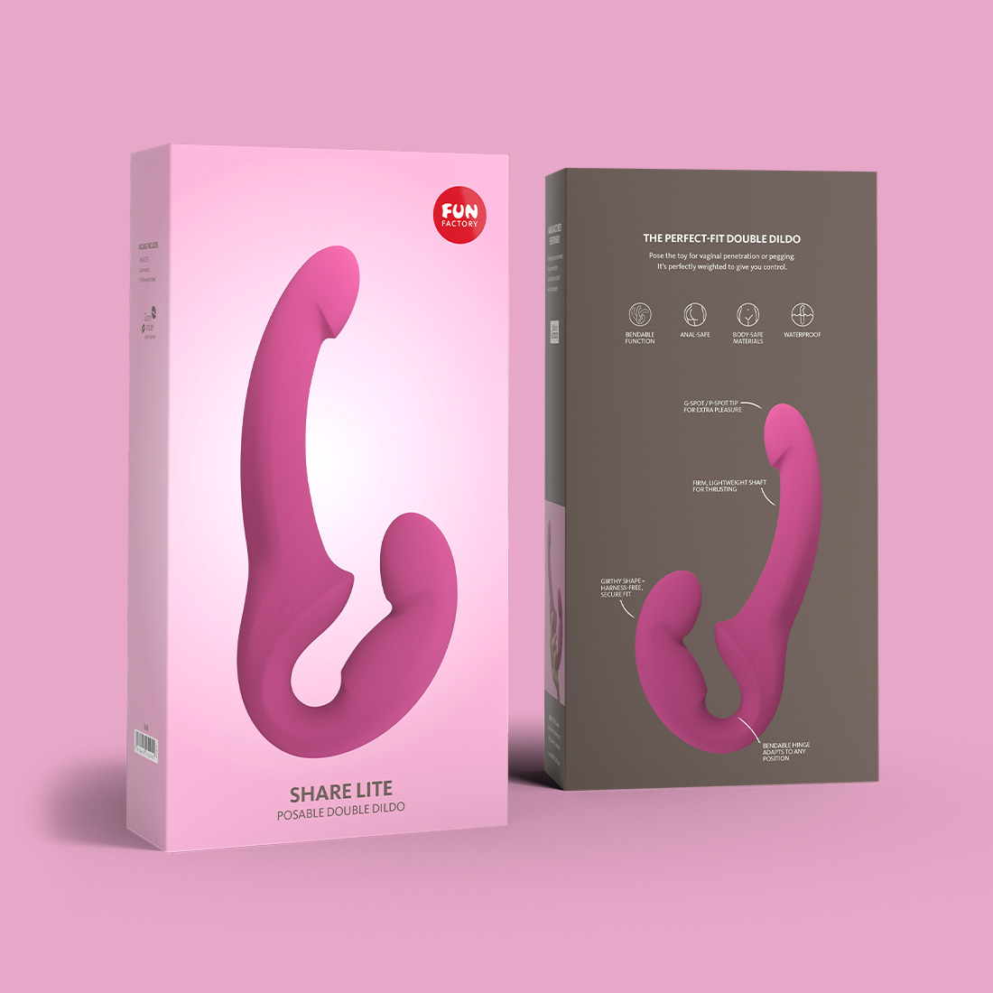 Fun Factory Share Lite podwójne dildo dla par