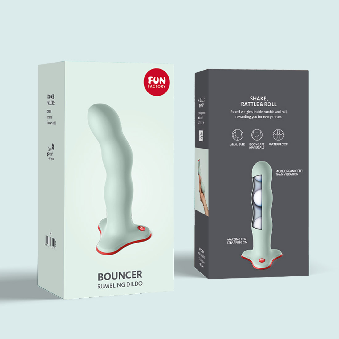 Fun Factory Bouncer dildo z drgającymi kulkami