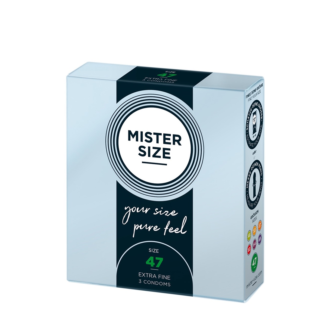Mister Size 47 prezerwatywy dopasowane do rozmiaru