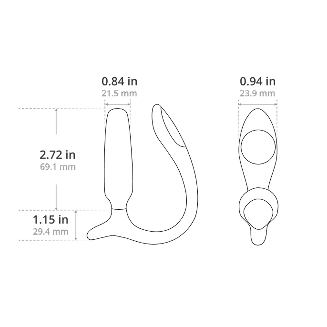 Lovense Lush Anal wibrujący korek analny sterowany aplikacją