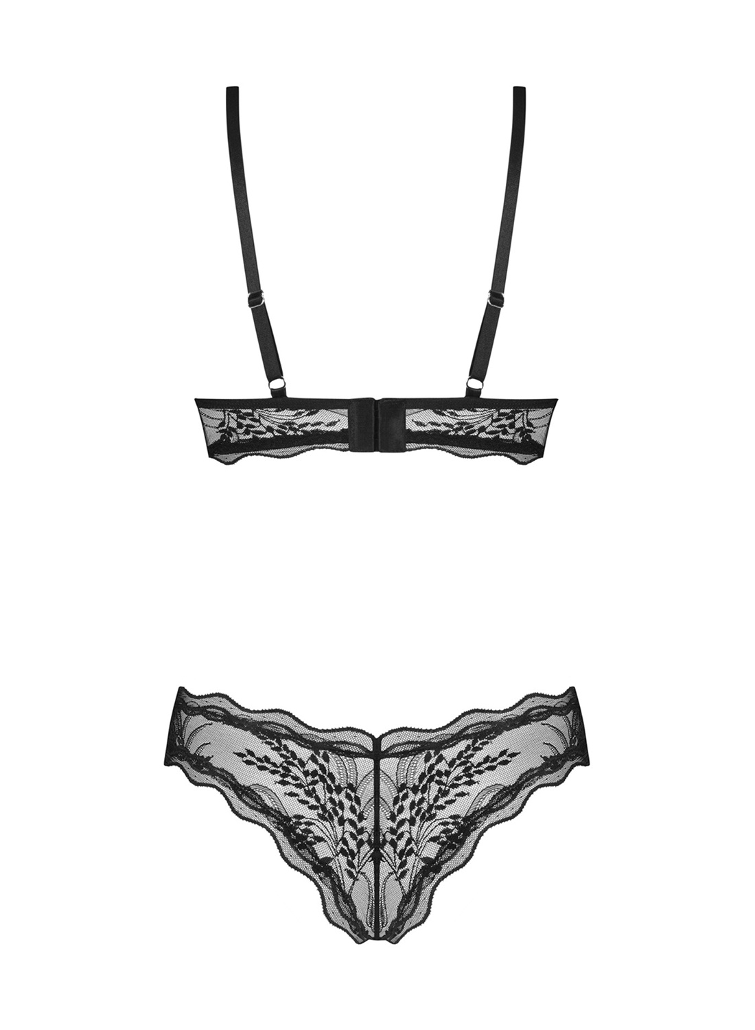 Obsessive Perisia komplet: biustonosz i mini figi 