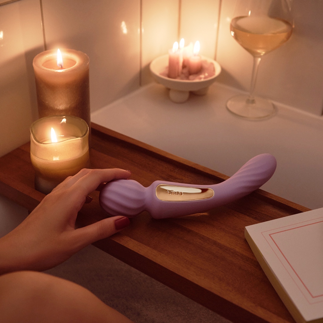 LELO Switch 2 w 1 masażer do ciała i wibrator punktu G sterowany telefonem
