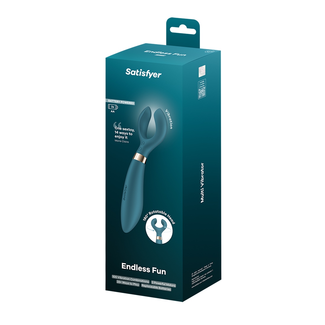 Satisfyer Endless Fun - Battery Powered wielofunkcyjny wibrator