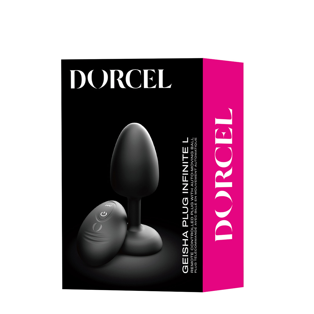 Dorcel Geisha Plug Infinite korek analny z wibrującą kulką