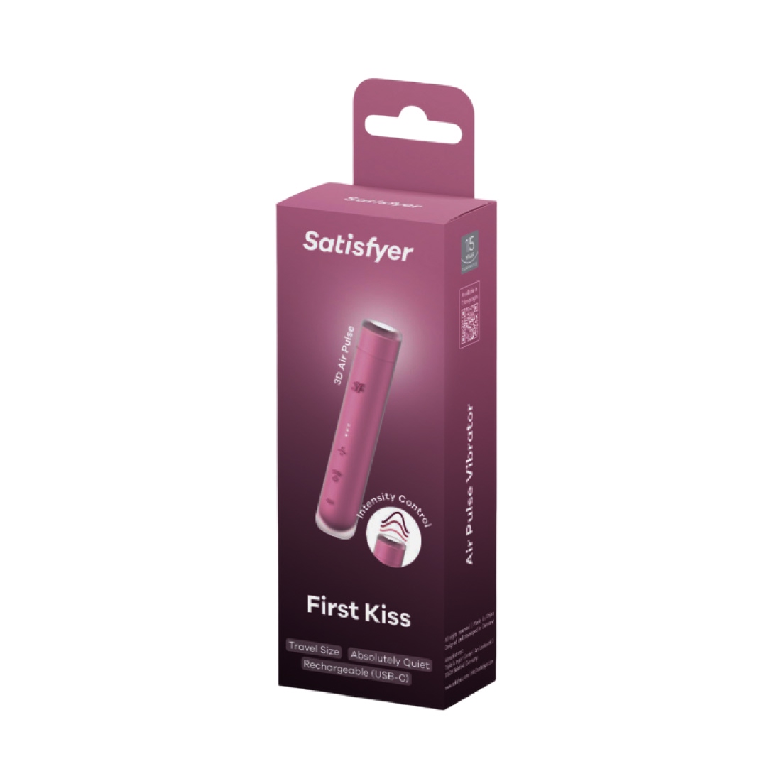 Satisfyer First Kiss bezdotykowy masażer łechtaczki w kształcie szminki