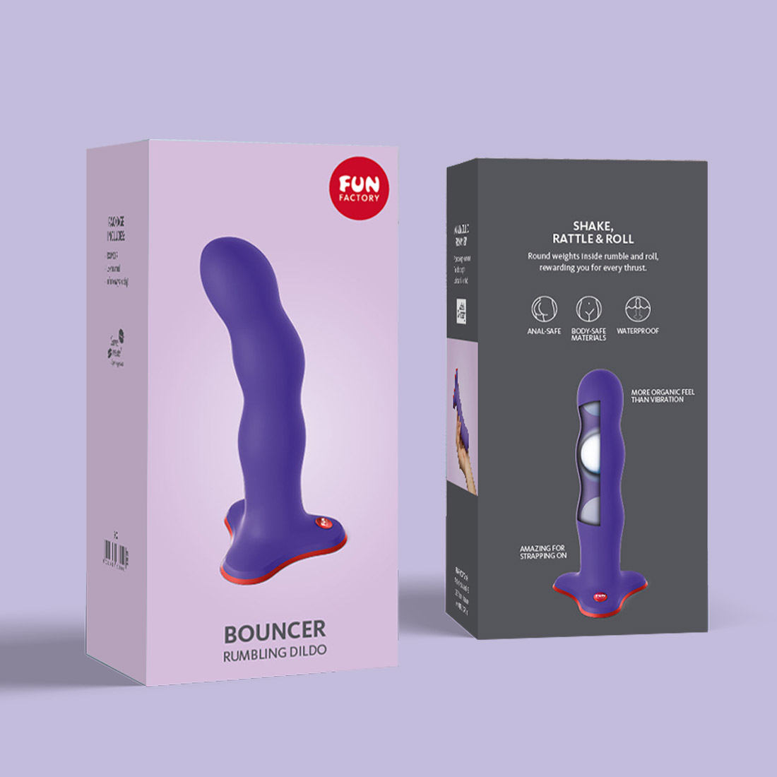 Fun Factory Bouncer dildo z drgającymi kulkami