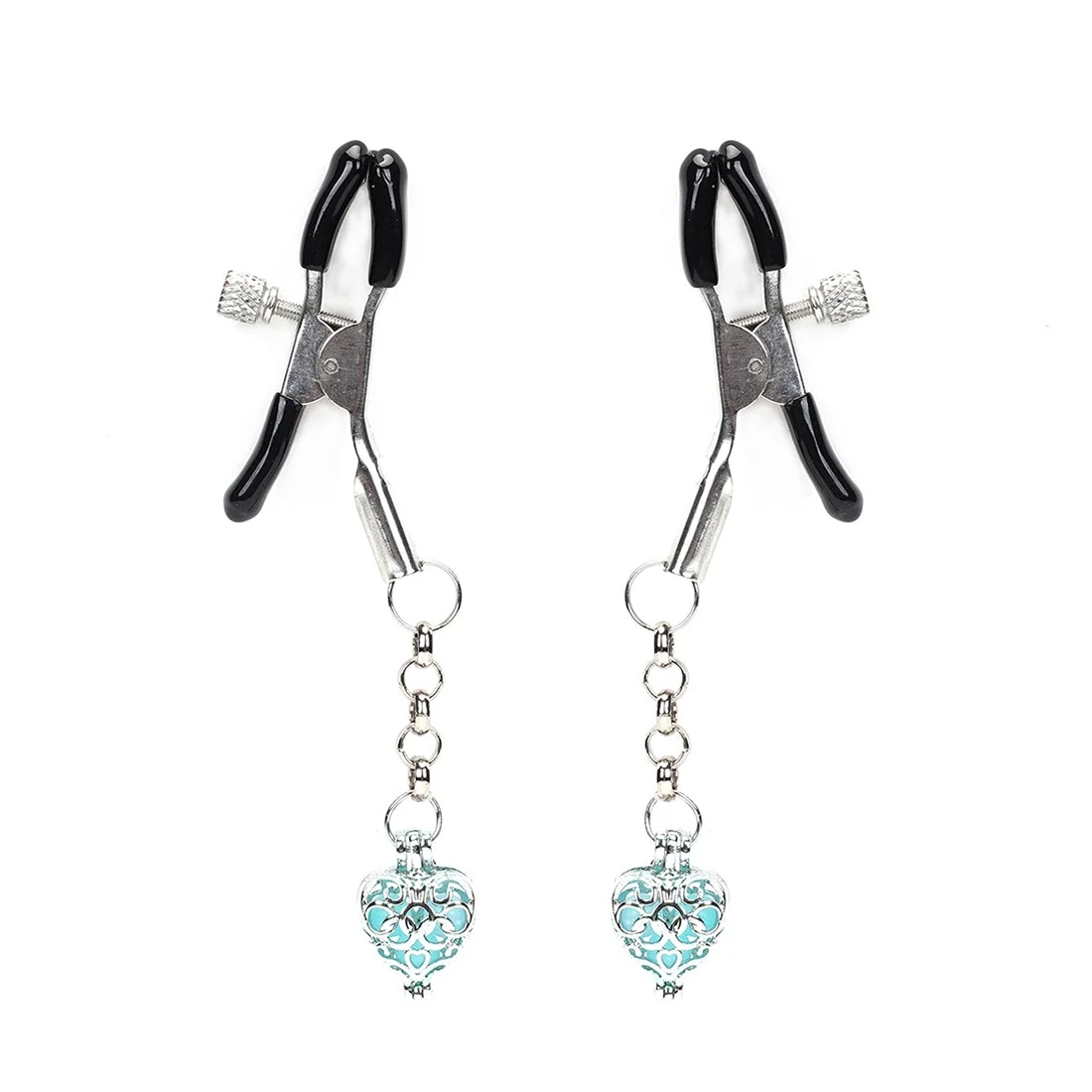 Liebe Seele Glow Nipple Clamps zaciski na sutki świecące w ciemności