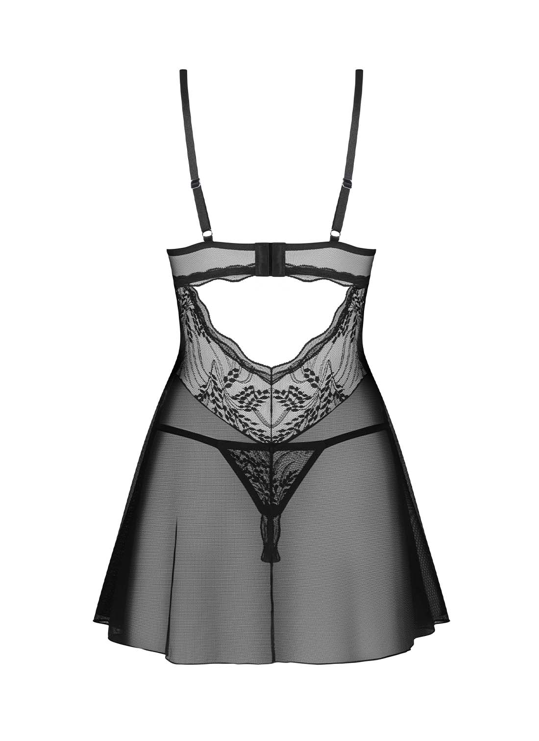 Exquisite by Obsessive Perisia koszulka babydoll i stringi 