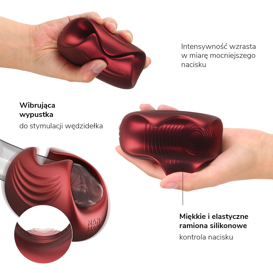 Manwan Sub.One pulsujący masażer penisa