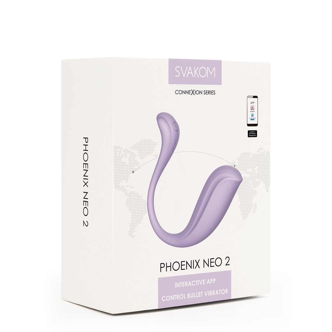 Svakom Phoenix Neo 2 wibrująca kulka sterowana telefonem 